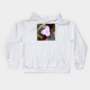 Tiny Purple Flower Bloom Kids Hoodie